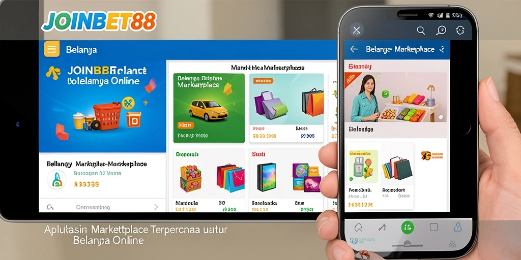 Tampilan antarmuka aplikasi JOINBET88 yang menarik dan mudah digunakan.